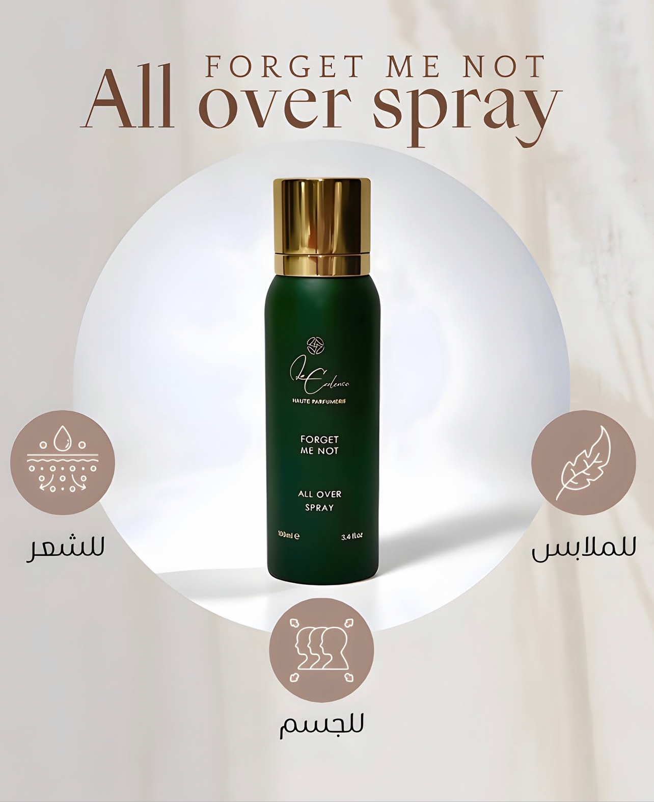 ALL OVER SPRAY: FORGET ME NOT